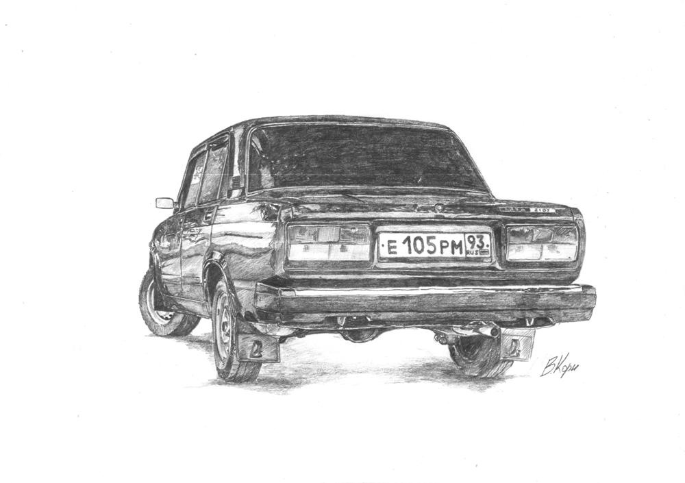 Мистецтво графіки 5: Лада 2107 Injection 1
