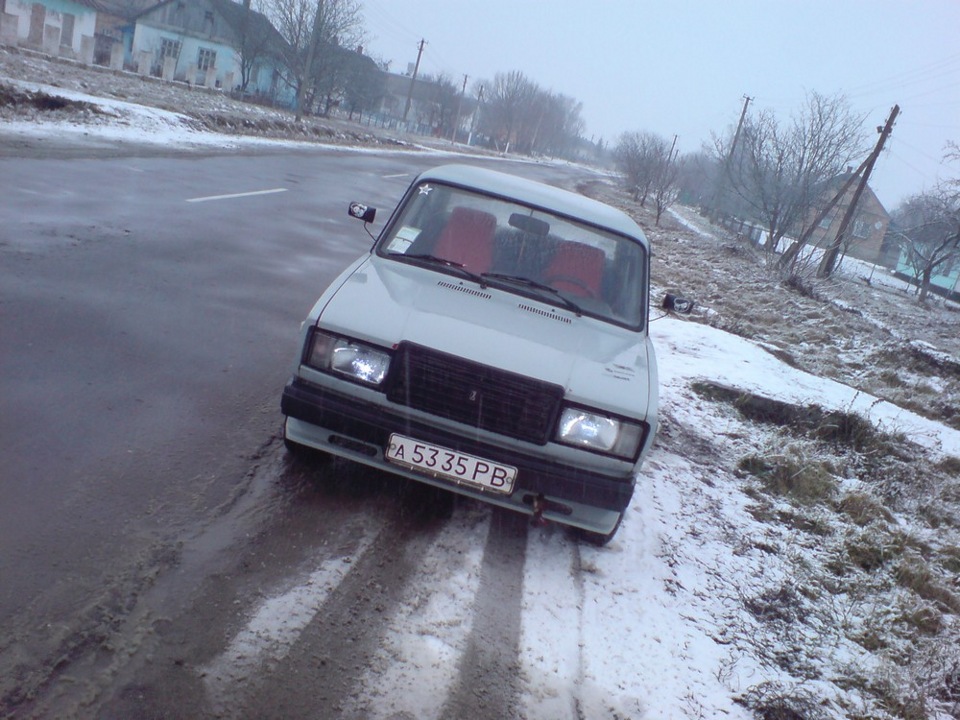 Перший сніг та білі габарити 5