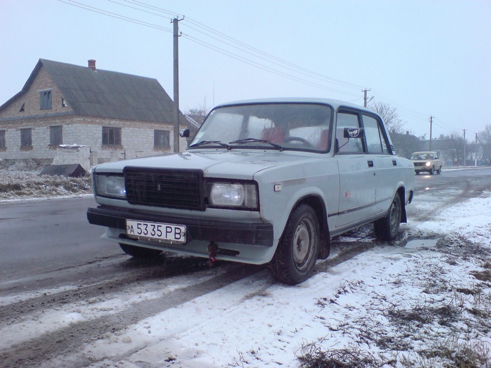 Перший сніг та білі габарити 4