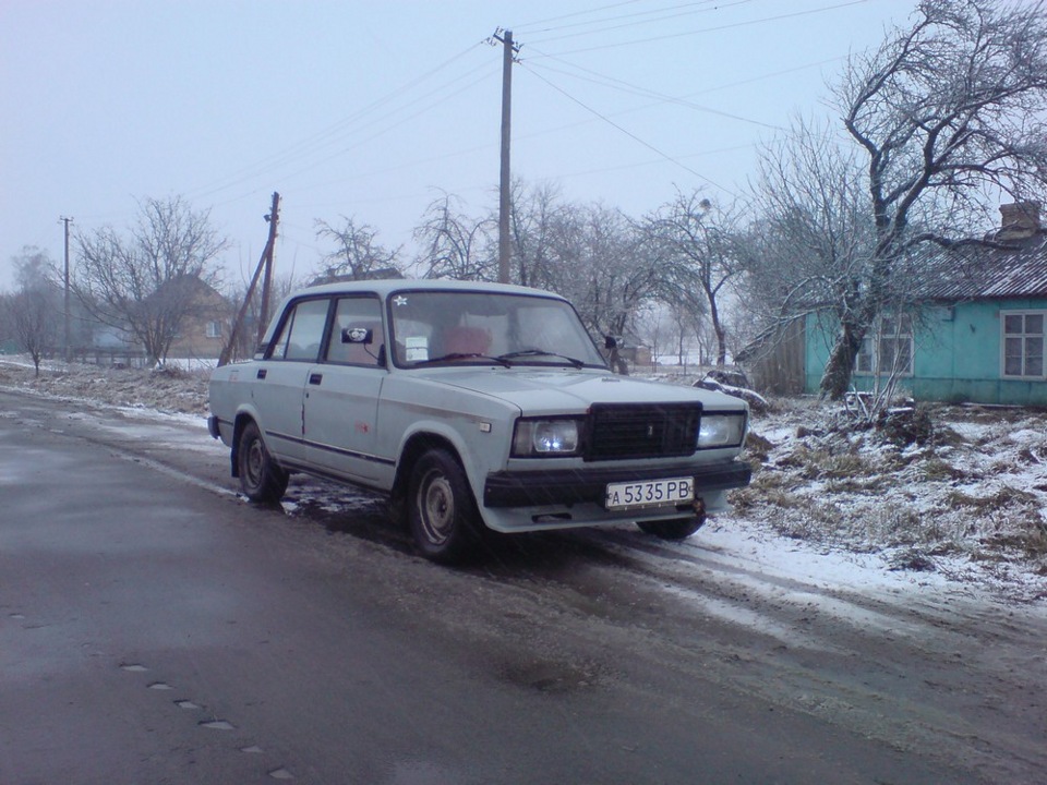 Перший сніг та білі габарити 3