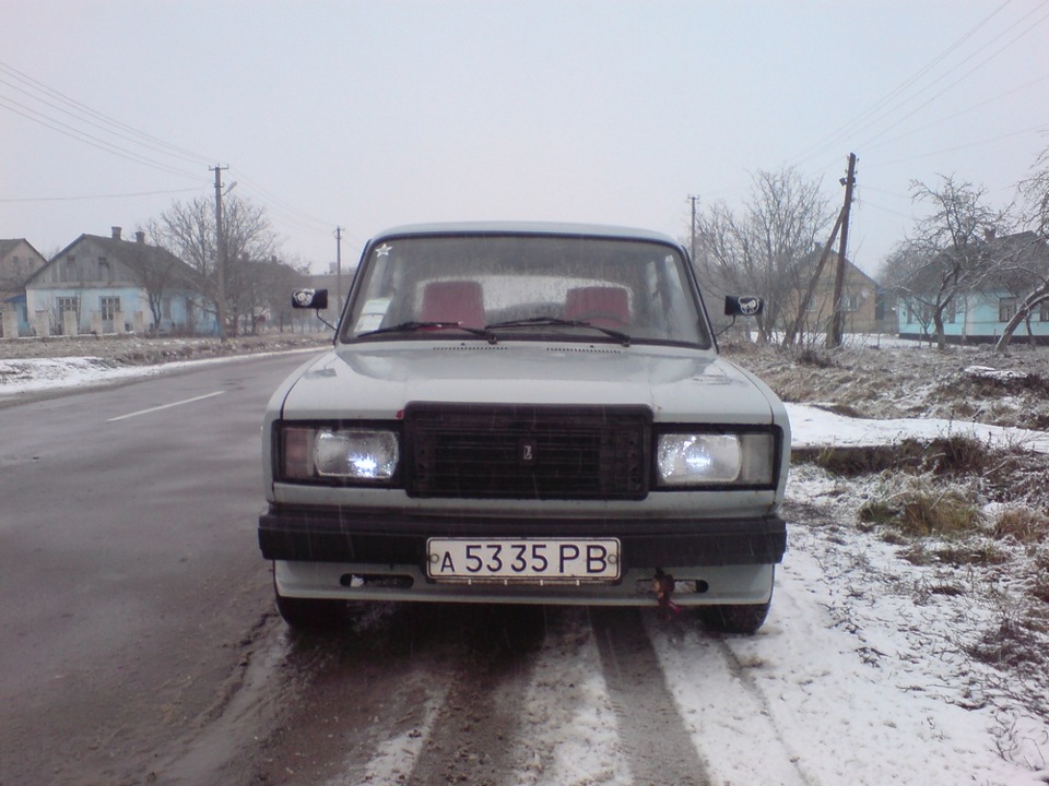 Перший сніг та білі габарити 2