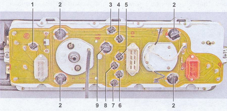 Світлодіоди в панелі приладів ваз 2107 і проблема зарядки. 2