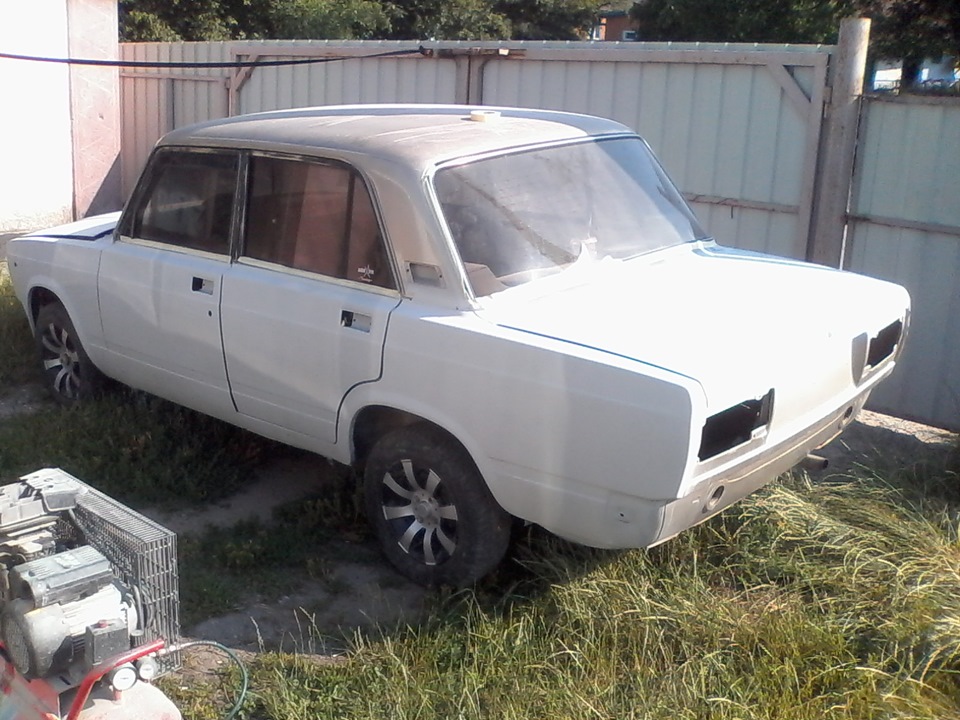 Задув у рідку шпатлю. 4
