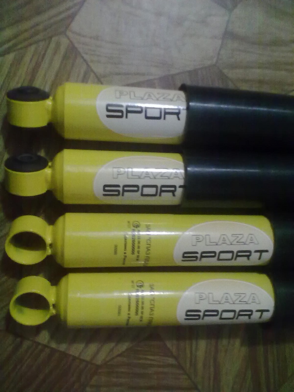 Довгоочікувані аморти Plaza Sport з укороченим штоком -50мм 4