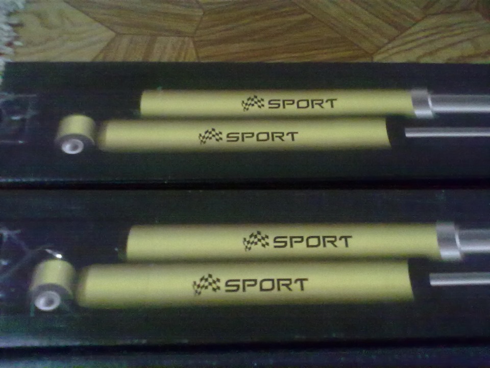Довгоочікувані аморти Plaza Sport з укороченим штоком -50мм 2