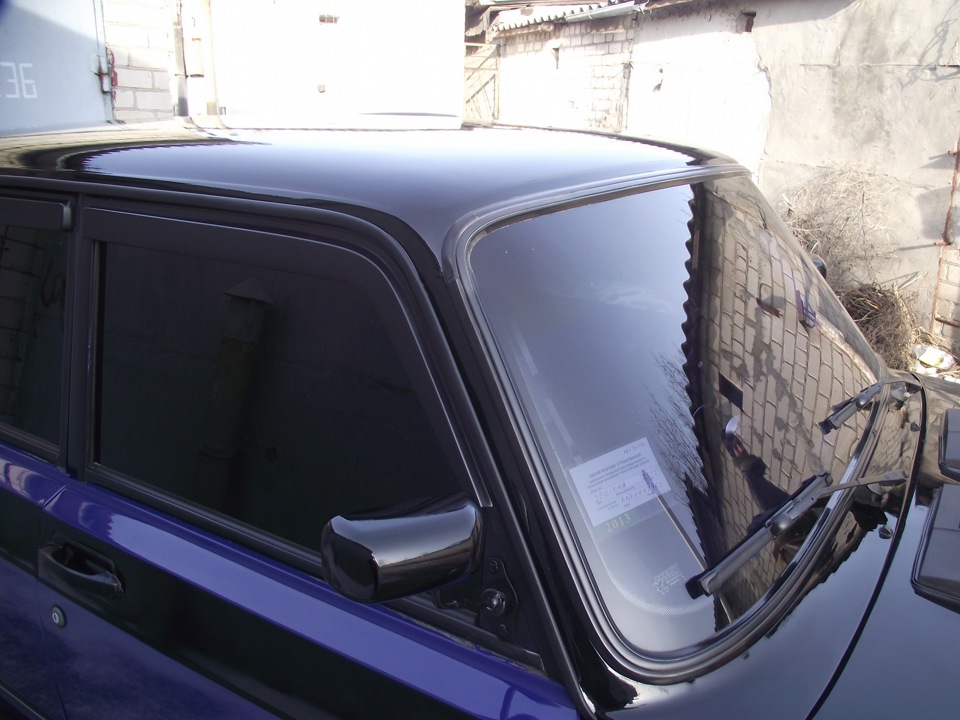 Дах у чорний колір…)) 1