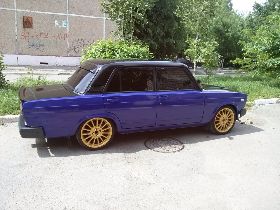 Примерка и покатушки на R17 4*100 7,5J 1