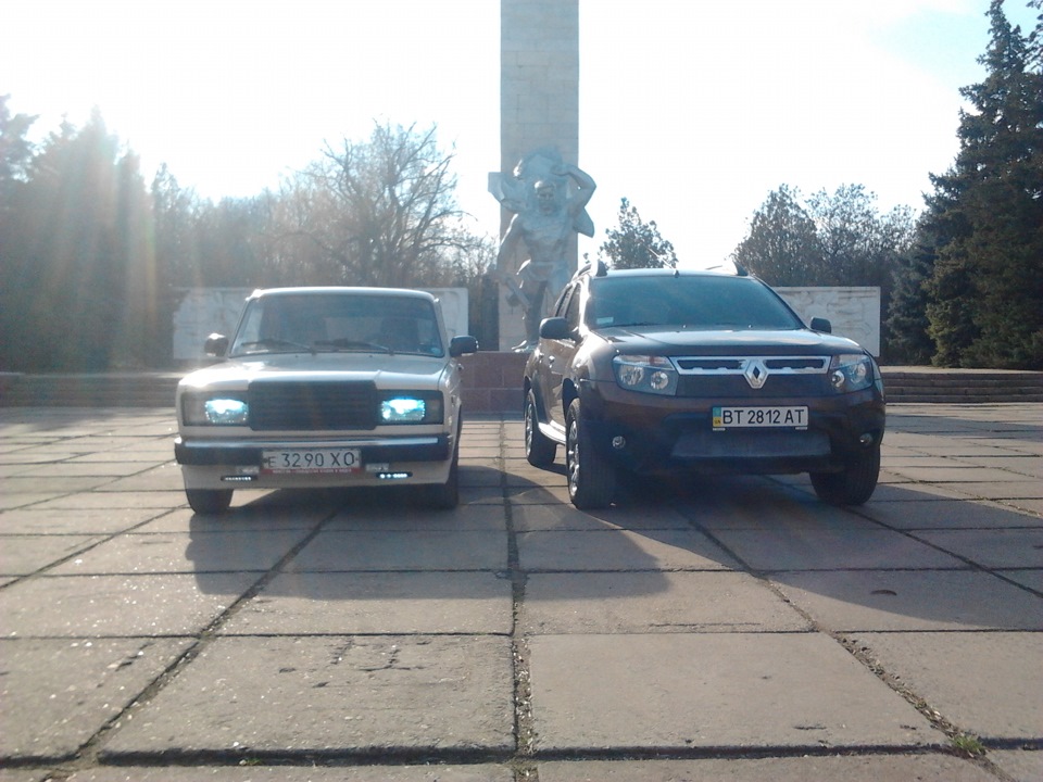 Vaz 2107 VS Renault Duster 4x4 1
