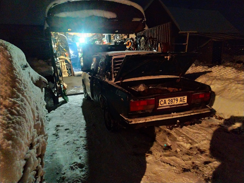 Розрядився АКБ, додому притягнули)) 1