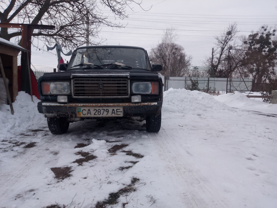 Зробив добру справу, залишився без бампера)) 1