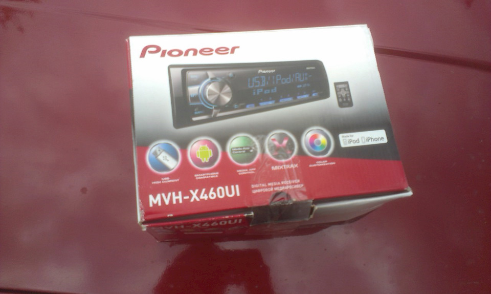 апгрейд музики (Pioneer MVH-460 UI) 1