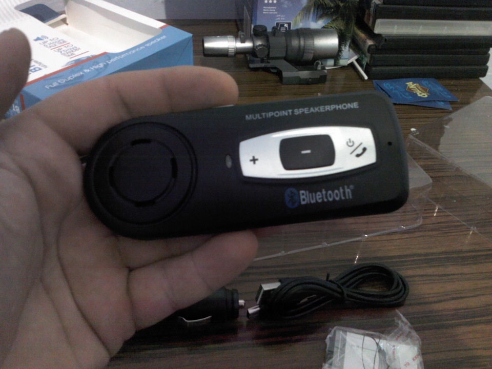 Multipoint BT Car Kit - гарнітура bluetooth в авто 3