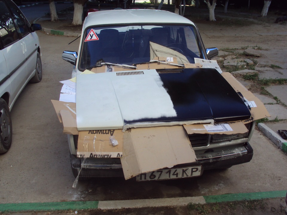Капот і багажник у чорний 2