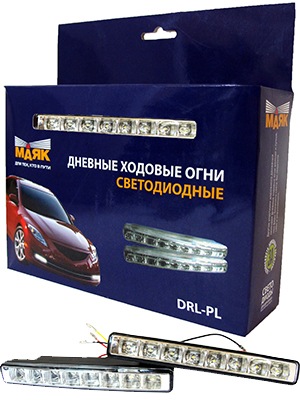 Дневні ходові вогні МАЯК DRL-PL8SMD 1