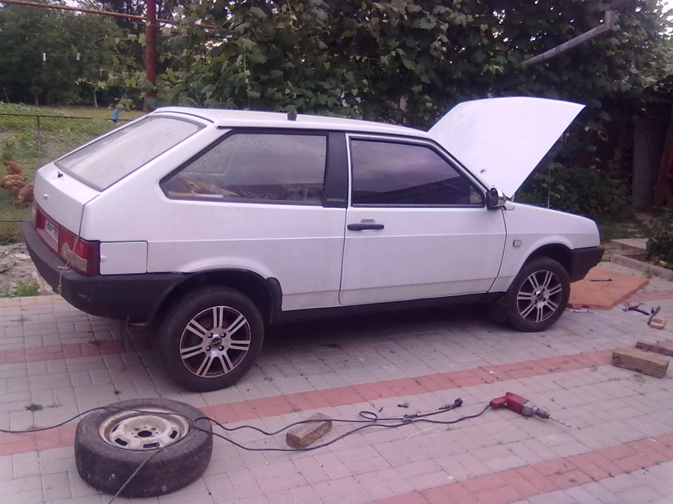 Колеса на місці)) 1