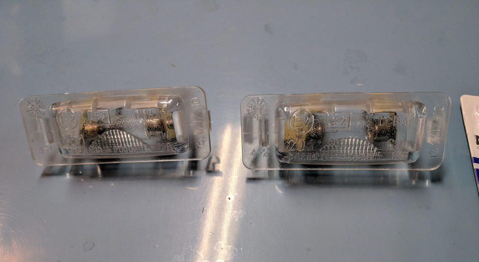 LED лампи Neolux C5W 36mm 6000K + заміна плафонів підсвічування номера 2