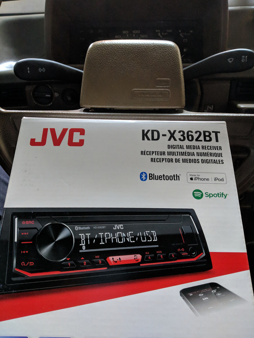Обновив ГУ - JVC KD-X362BT (мікропроцесорна) 3