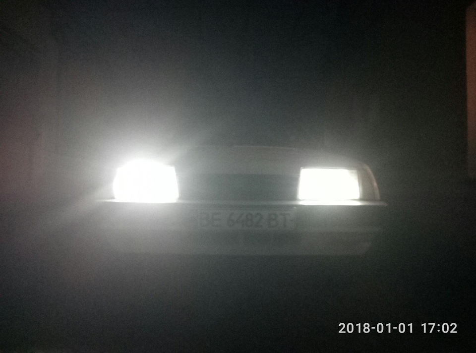 Діодні лампи в габарити 1
