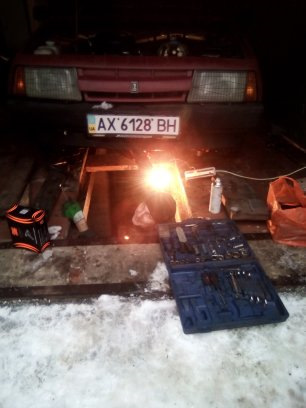 заміна подушок двигуна та кпп 3
