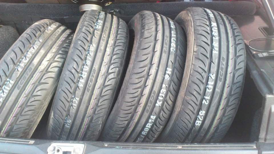 Нові диски KyoWa Racing KR210 R14 + шини Kumho Ecsta SPT KU31 R14 185/60