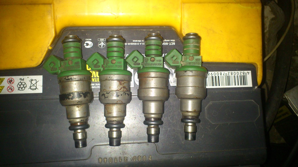 Встановлення більш продуктивних паливних форсунок BOSCH - 0280150905 (240cc/min) 1