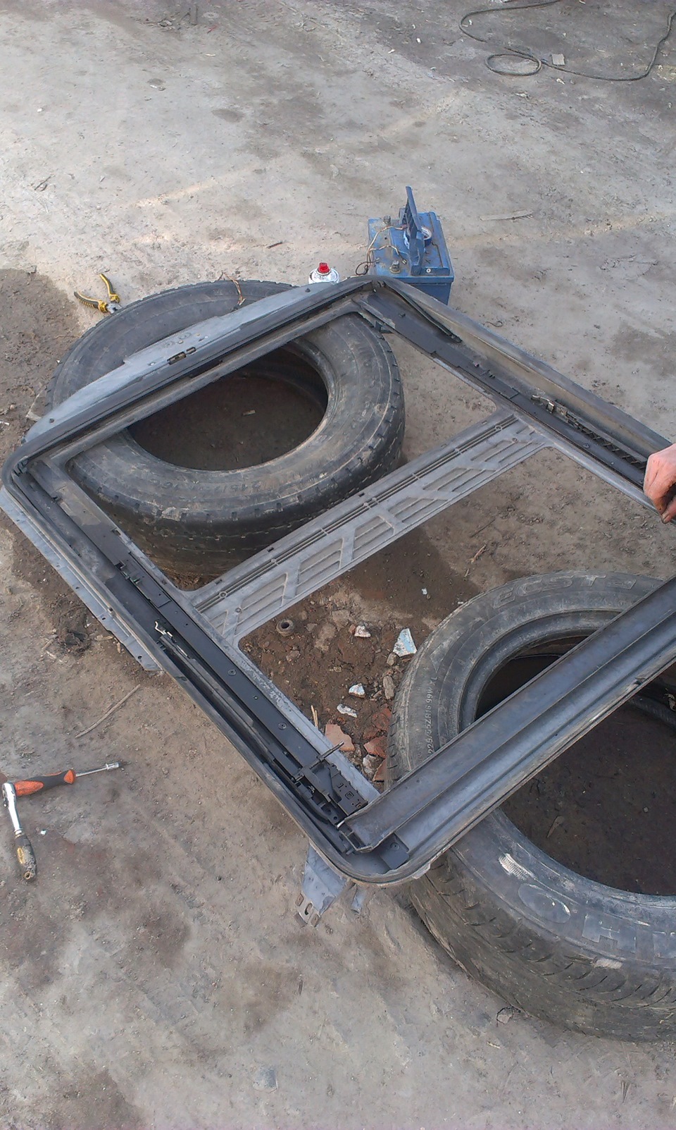 Електро люк з BMW e34 5