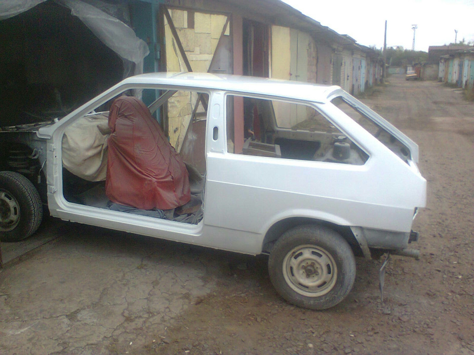 Результат покраски 1