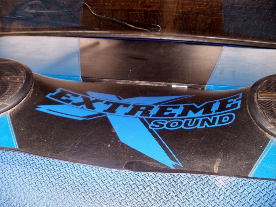 задня полиця extreme sound 3