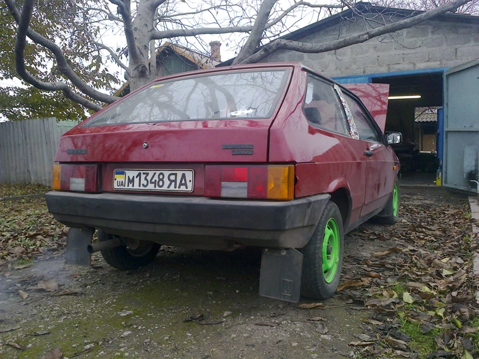 У плівку фари)