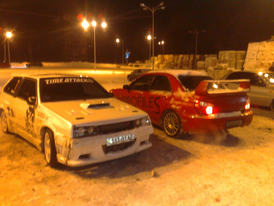 Зимові фотки з WRXсом 2