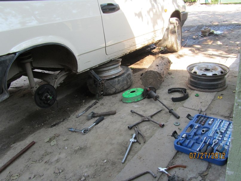 Установка ЗДТ від ауді А6 Супорт ЛУКАС 3
