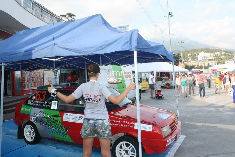 Ялта-ралі на новому моторі від опеля 4