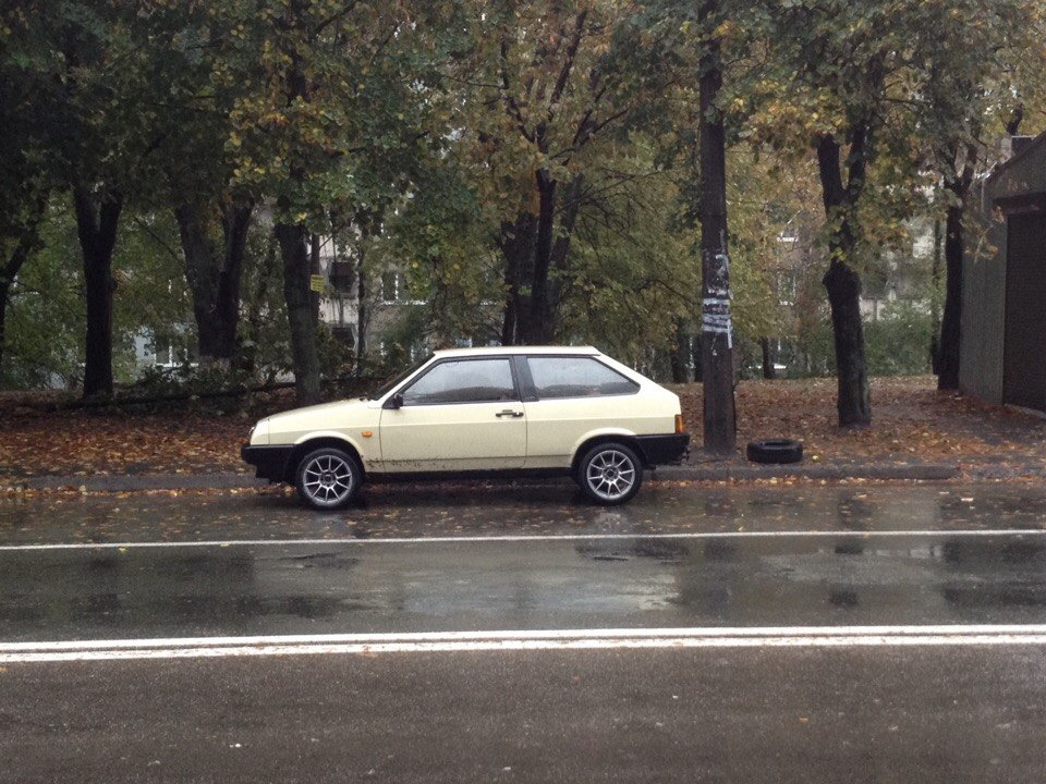 Поставив диски. ATS Dtc Superlight R15 5