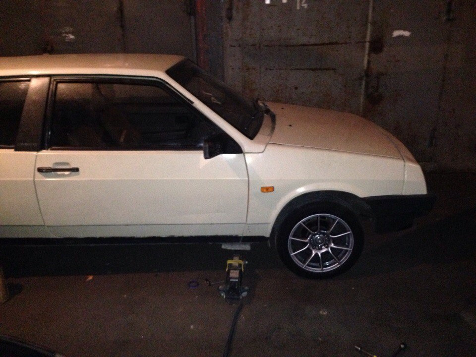 Поставив диски. ATS Dtc Superlight R15 2