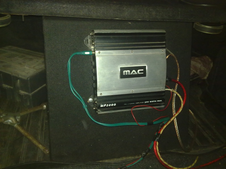 Mac Audio MP 2000 & Helix Deep Blue 2