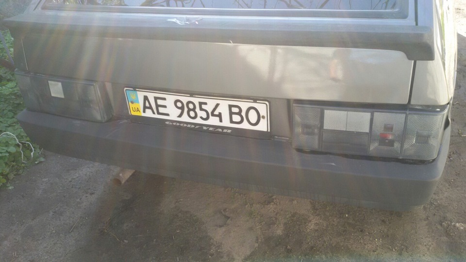 Гладка кришка багажника 1