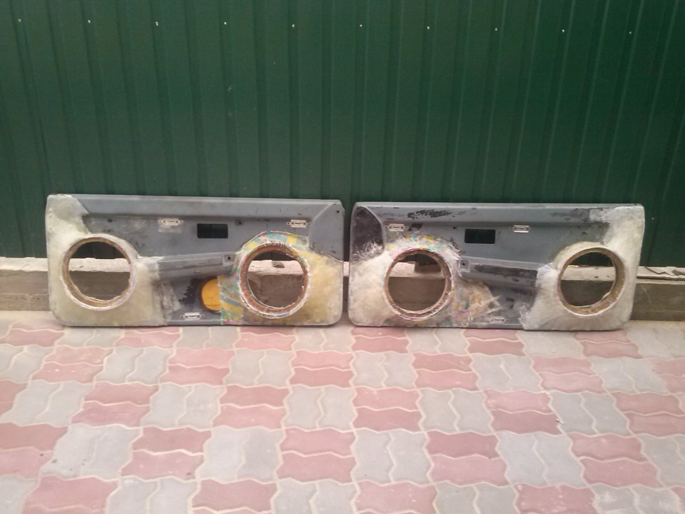Подіуми на фронт під 4x25см Pioneer TS-A2511 ч.3 1