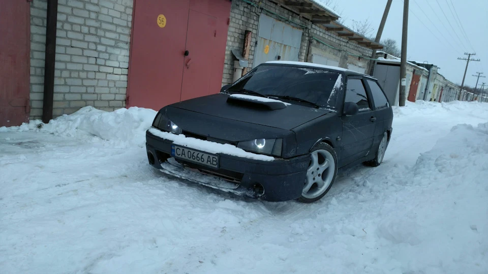 Зима, сніг...
