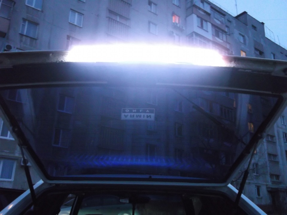 ===4=ПОДСВЕТКА ЗАДНЕГО НОМЕРА 2
