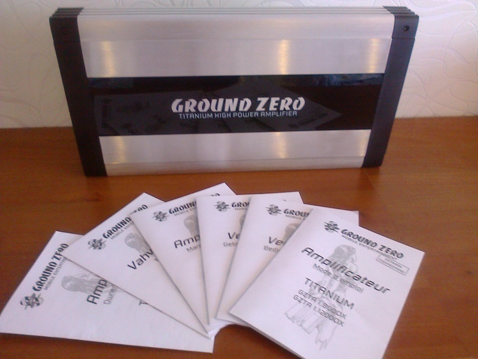 Продам усилитель Ground Zero GZTA 1.1200 DX 1