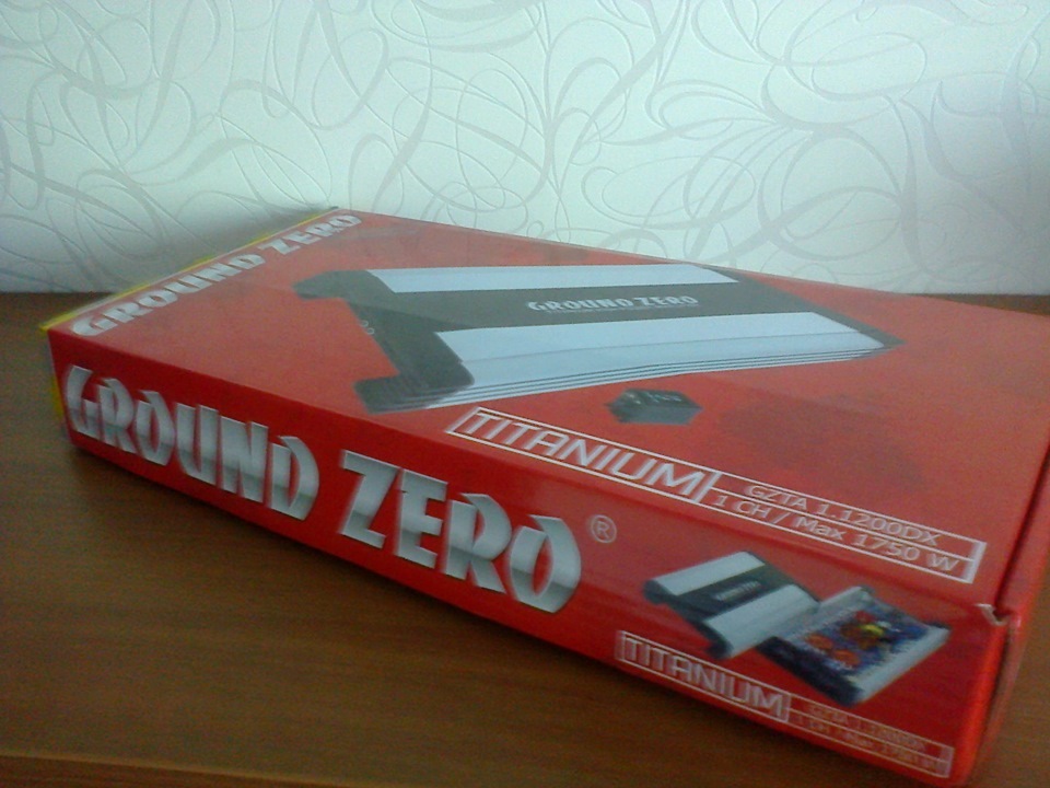 Продам усилитель Ground Zero GZTA 1.1200 DX 4