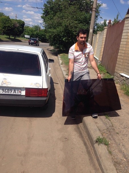 Тонування скла ляди та заднього скла 1