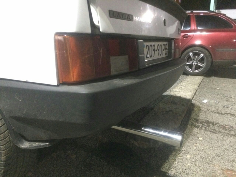 Глушник СААБ 9000 (SAAB 9000) (2.3 турбо). 2