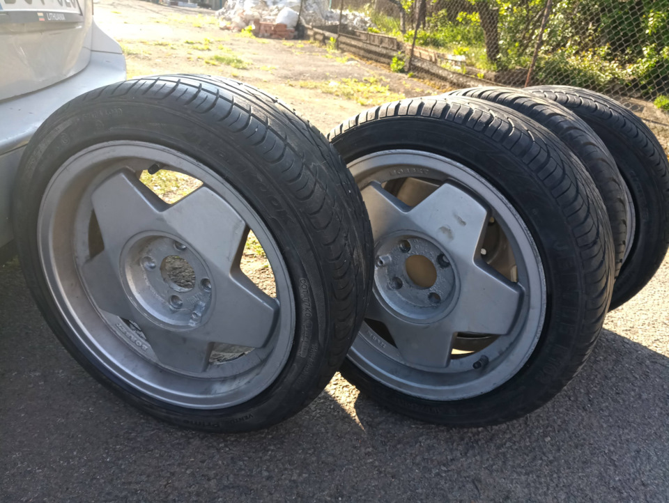 recaro wag і нова гума на borbet 1