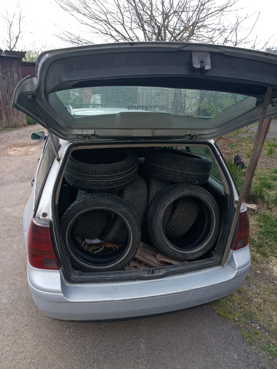 recaro wag і нова гума на borbet 2