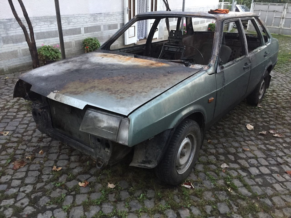 свап двигуна 2111 1