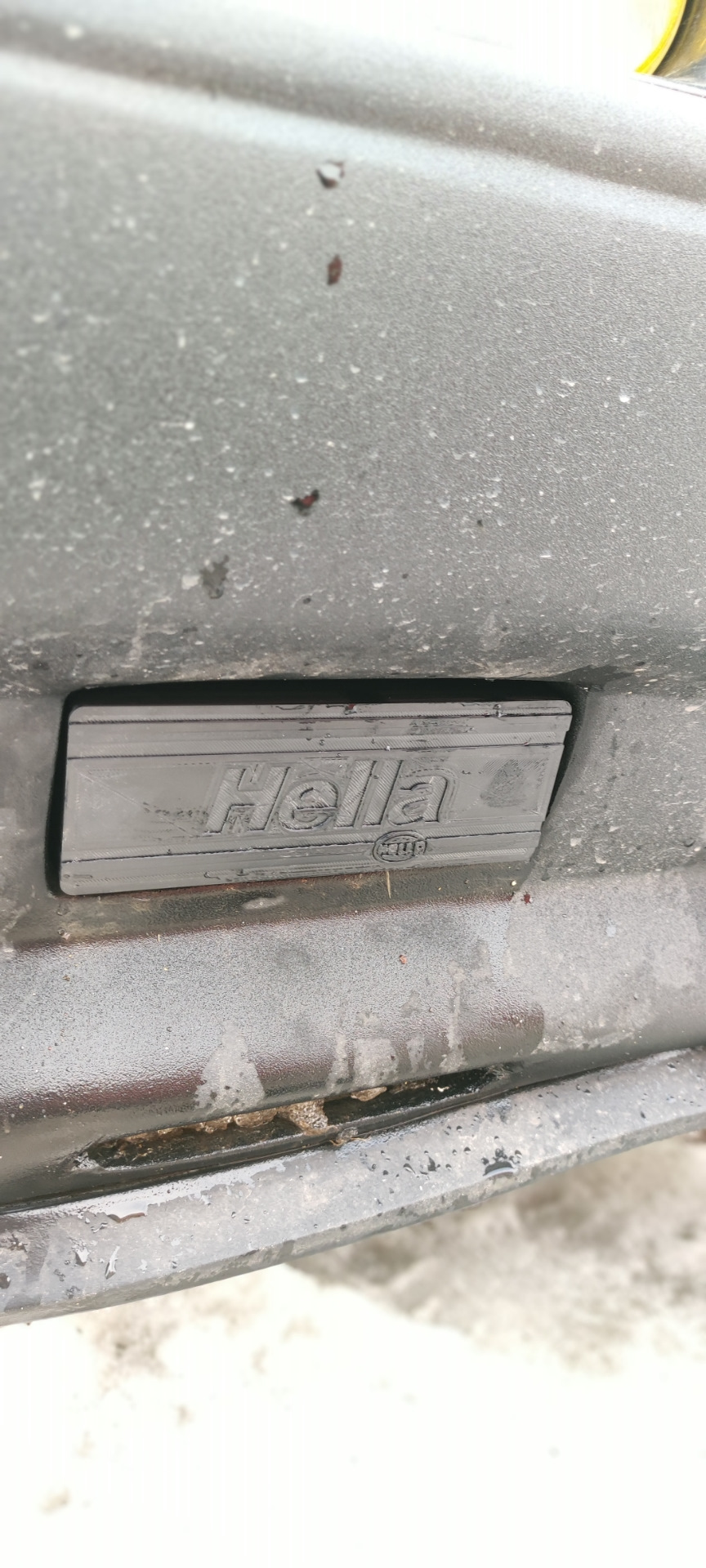 Заглушки туманок hella 4