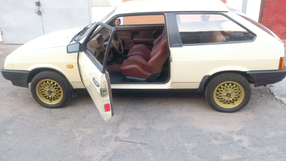 Салон у зборі. RECARO SR3 / ВАЗ — ЛАДА 2108 СУПУТНИК 1300 4