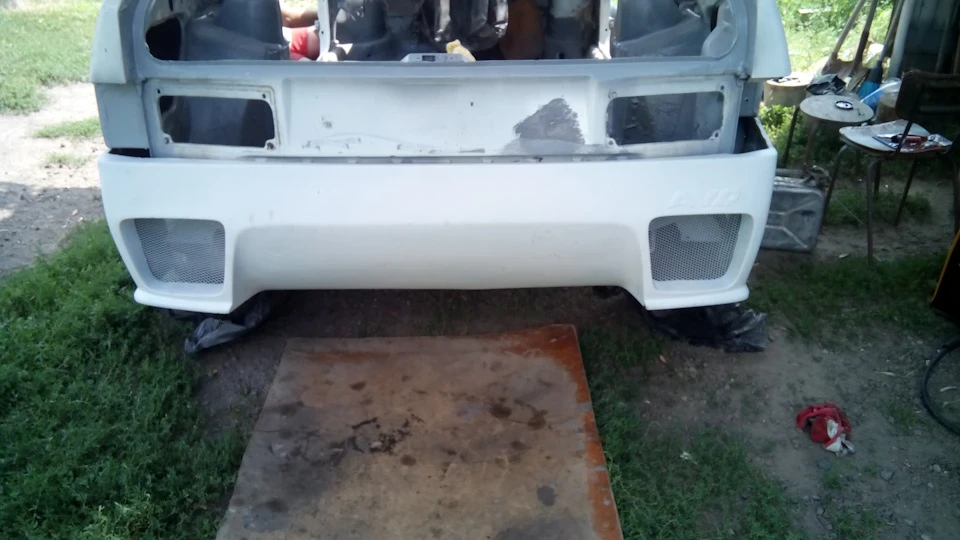 Бампер задній AVR cup