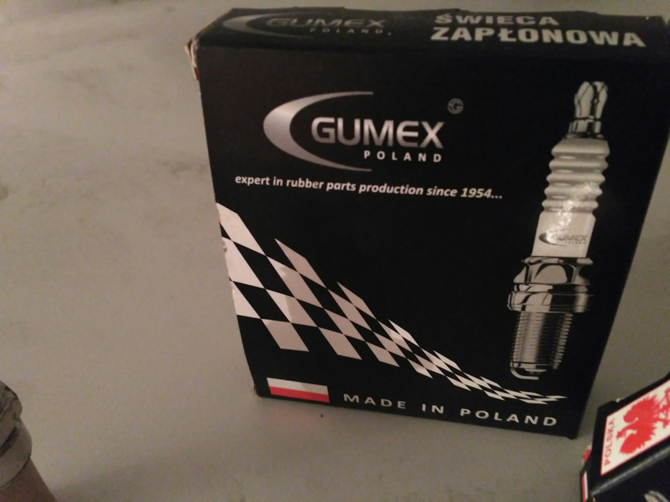Заміна свічок Gumex 2